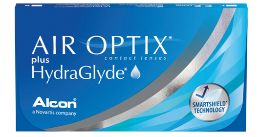 AIR OPTIX PLUS HYDRAGLIDE - Air Optix Plus Hydraglyde + Opti-free PureMoist Cleaner