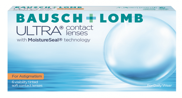 BAUSCH LOMB ULTRA FOR ASTIGMATISM 6 PACK 600x325 - Bausch & Lomb Ultra For Astigmatism (6 lenses/box)