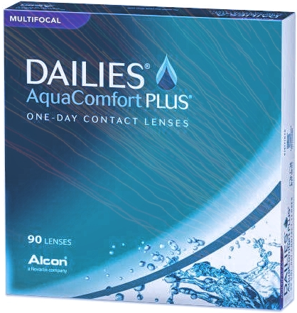 DAILIES AQUA COMFORT PLUS MULTIFOCAL 90 PACK - Dailies Aqua Comfort Plus Multifocal (90 lenses/box)