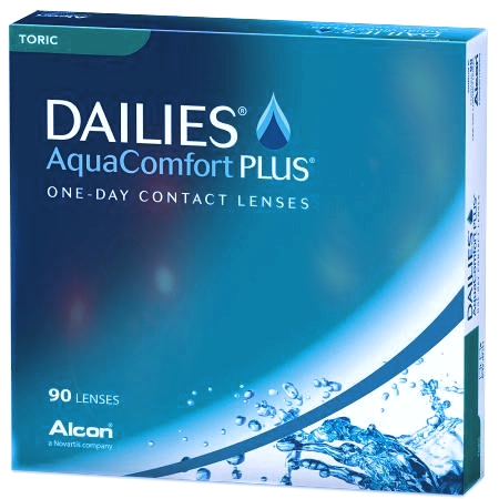 DAILIES AQUA COMFORT PLUS TORIC 90 - Dailies Aqua Comfort Plus Toric (90 lenses/box)