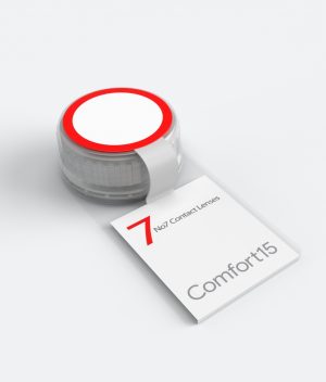 COMFORT 15 vial 300x352 - Comfort 15 | Mini-Scleral